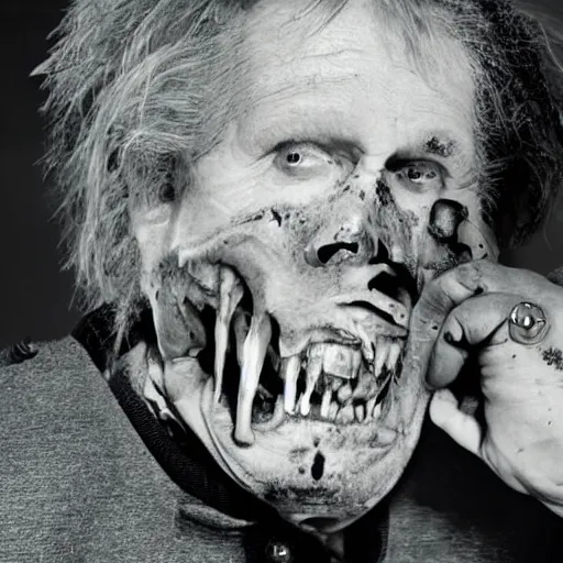 Image similar to zombie gary busey