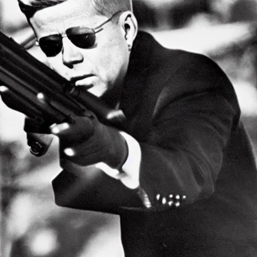 Image similar to jfk firing an m 2 4 9