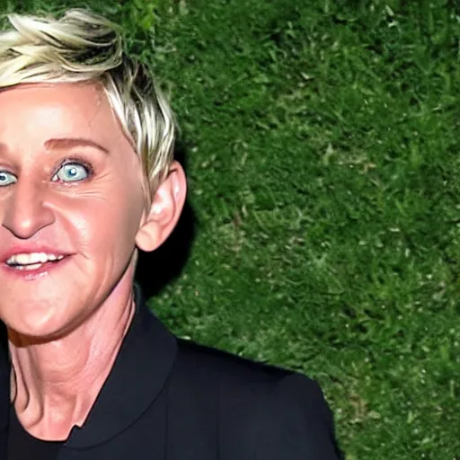 Image similar to ellen degeneres as a monster