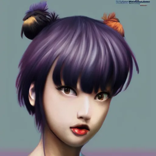 Prompt: Ranma hyperrealistic digital art trending on artstation bye Nestor Leynes