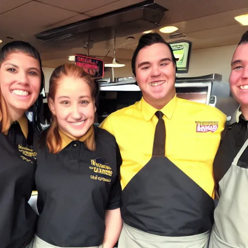 Image similar to wafflehouse employee's