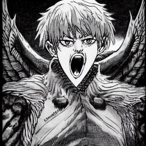 Image similar to Puck by Kentaro Miura