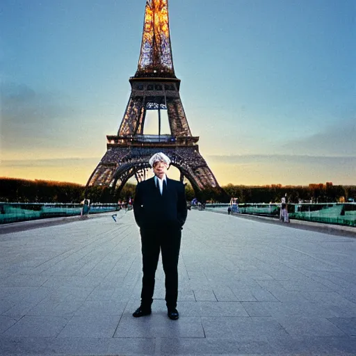 Beautiful Girl Posing Near Eiffel Tower Stock Photo 1296565303 |  Shutterstock