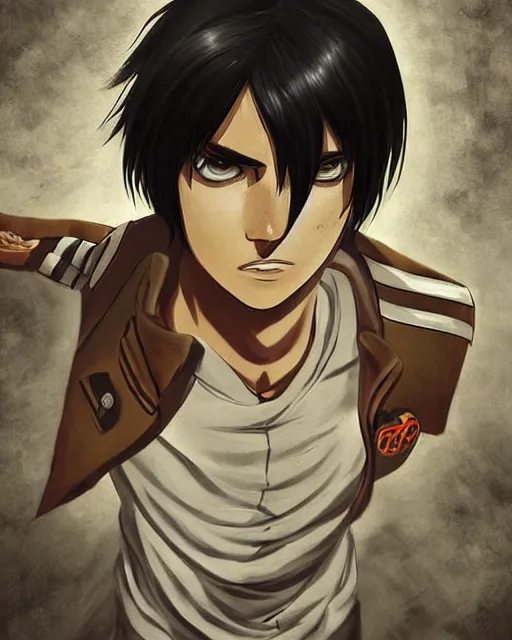 Selfportrait shingeki no kyojin/ fanart Derwelt - Illustrations