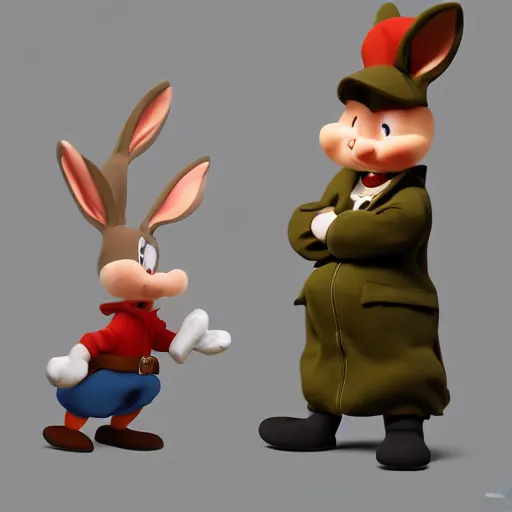 elmer fudd and bugs bunny rabbit season