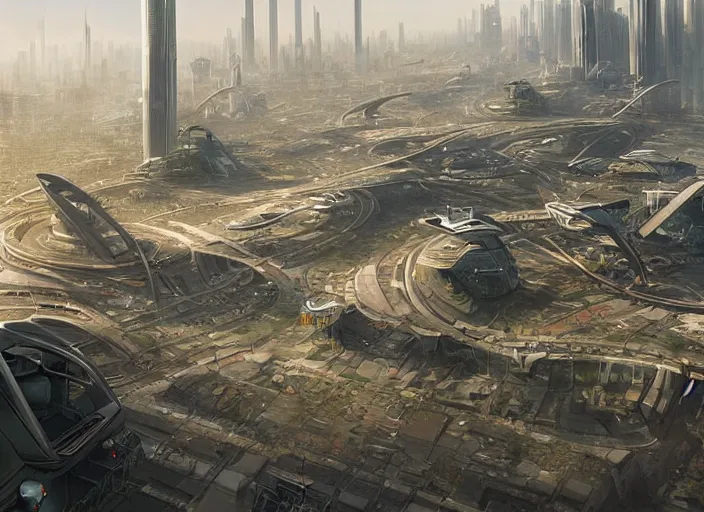 Prompt: THE LINE city, futuristic urbanization, a 170km linear urban development of multiple, hyper-connected communities, automated transportation, with walkable neighborhoods integrated with public parks and the natural landscape, digital art,realistic,detailed,art by greg rutkowski