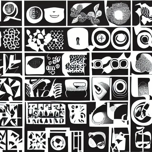 Image similar to various kinds of separate platonic shapes, digital illustration, white background, 8 k