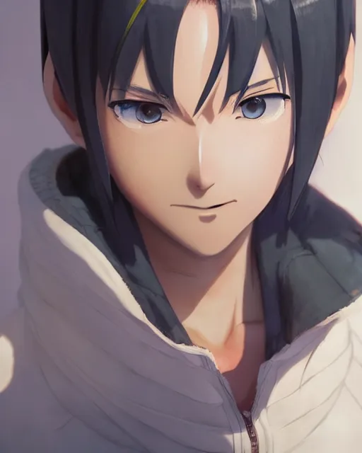 Image similar to tenten from naruto, medium shot, visible face, detailed, perfectly shaded, perfectly shaded face, atmospheric lighting, realistic, by makoto shinkai, stanley artgerm lau, wlop, rossdraws