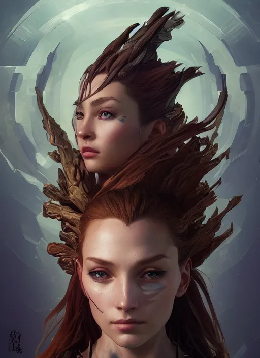 Prompt: asymmetry!! portrait of jupiter alien in the style of horizon zero dawn, machine face, intricate, elegant, highly detailed, digital painting, artstation, concept art, smooth, sharp focus, illustration, art by artgerm and greg rutkowski and alphonse mucha, 8 k