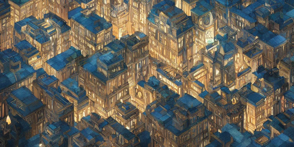 Prompt: city buildings made out of colored folded origami !paper, !origami, !city background, ethereal, fantasy, Lawrence Alma-Tadema, James Jean, oozium, peter morbacher, angelarium, alchemy, luxury, heavenly light, Soft illumination, Trending on artstation, Cinematic Lighting, very detailed, 3D, octane render, artgerm