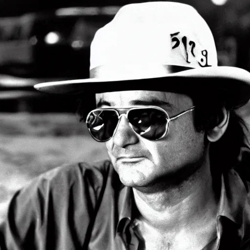 Image similar to bill murray in fear and loathing