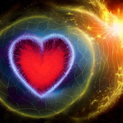 Image similar to artists rendition of the heart of a collapsing star