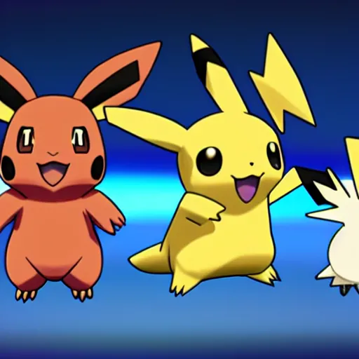 Image similar to new! pokemon that doesn'texist, 3 d rendered
