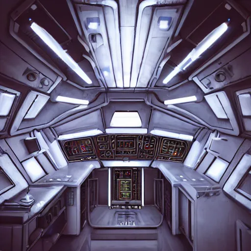 Prompt: photorealistic spaceship interior, vintage spaceship control panel, cinematographic light, hyperrealistic lighting, many details, kodak portra 400