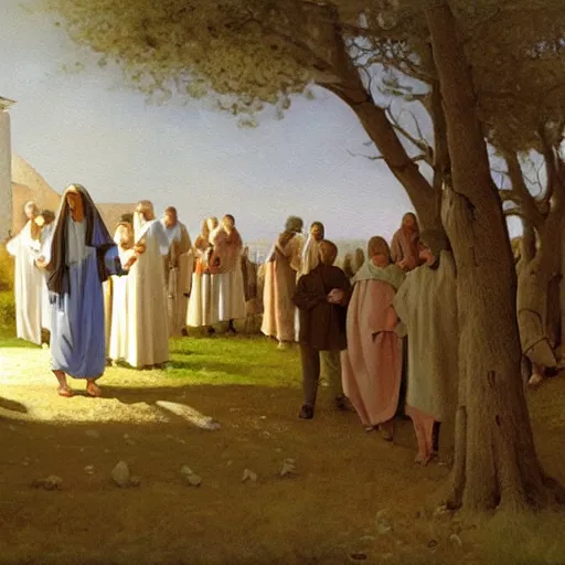 Image similar to A painting depicting the resurrection of Jesus Christ, (Jean Jules Linden), Peter Ilsted