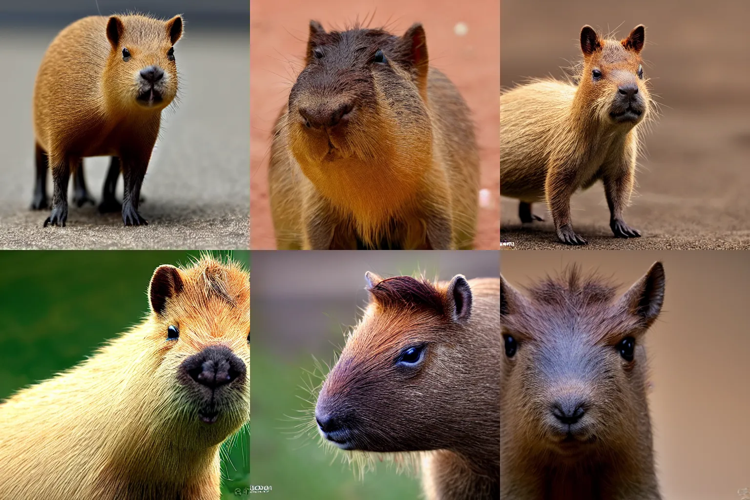 Prompt: miniature capybara, high resolution, 4k, photo realistic