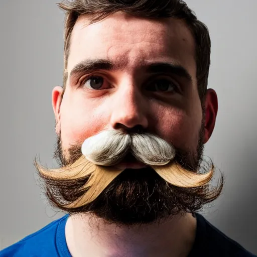 morgan from globacore working on a project moustache | Stable Diffusion ...