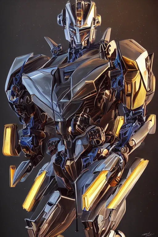 Prompt: meaningful half body Portrait of Lord Megatron the saint of gladiators, Golden Halo with cybertronian letters, Transformers, concept art, elegant composition, Trending on Artstation, Transformers, intricate artwork by moebius and wlop. octane render, trending on artstation, syd mead, greg rutkowski very coherent. Mecha, cinematic