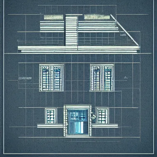 Image similar to a house blueprint