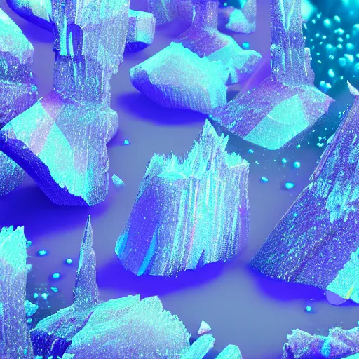 Image similar to underwater crystals, 3 d render, incredible details, highly detailed, photorealistic, disney pixar, smooth, octane render, iridescent, 8 k