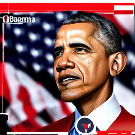 Image similar to caucascian barack obama 4k