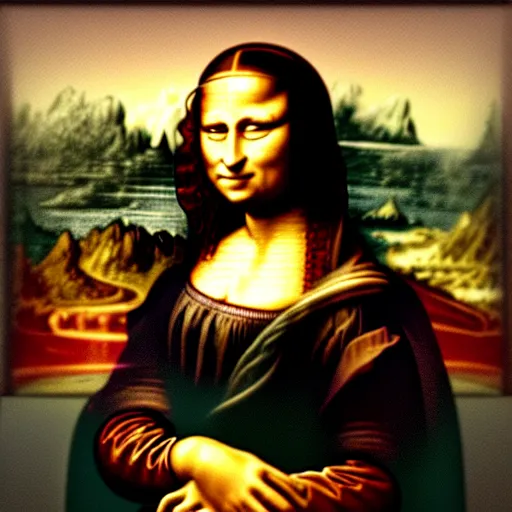 Image similar to fact mona lisa da vinci, by da vanci