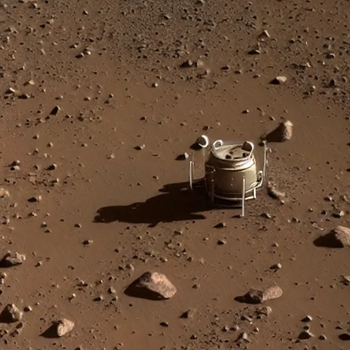 Image similar to the last photo from the mars colonists