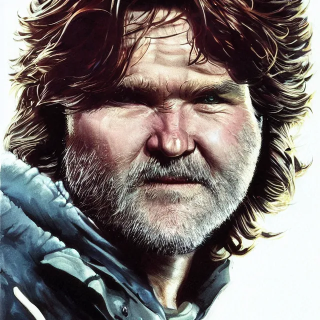 Prompt: r. j. macready kurt russell as young man the thing 1 9 8 2 creature monstr john carpenter by stanley artgerm lau, wlop, the thing alien assimilation, metamorphose, rossdraws, frank frazetta, andrei riabovitchev, marc simonetti