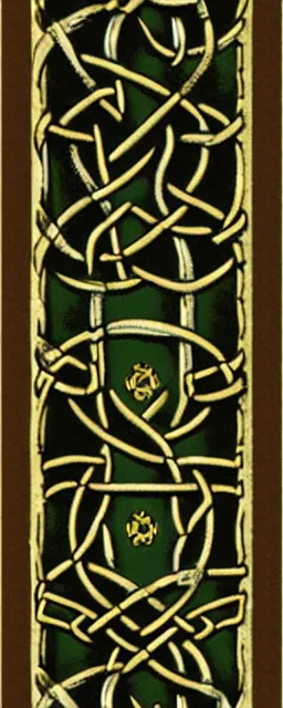 Prompt: celtic space fresco nordic old