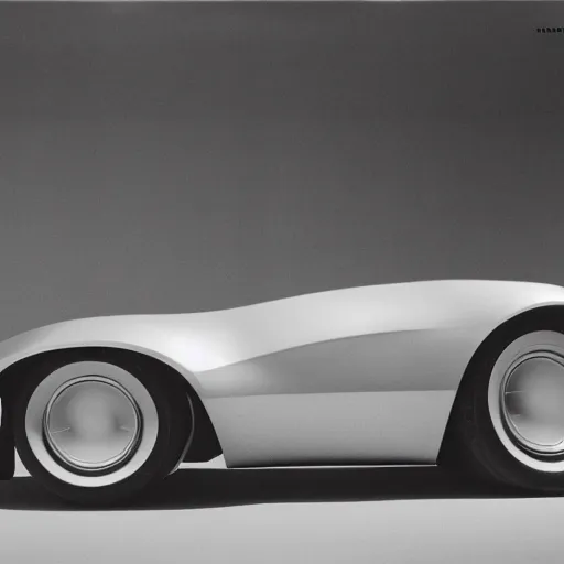Prompt: a photo of a futuristic car taken by a film camera