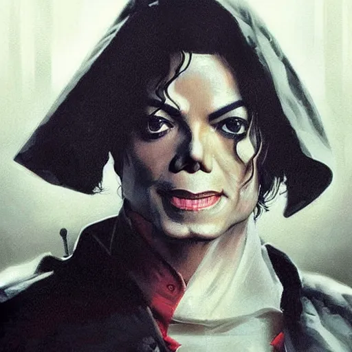 Prompt: michael jackson as emperor palpatine, ultra realistic face and body dimensions, by greg rutkowski, pinterest