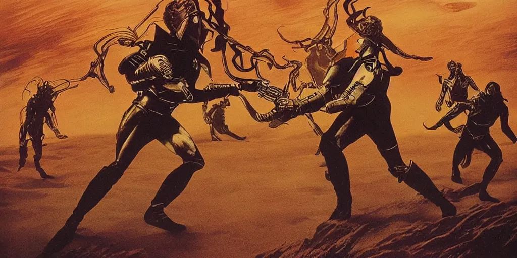 Image similar to ”dune - the battle for Arrakis”