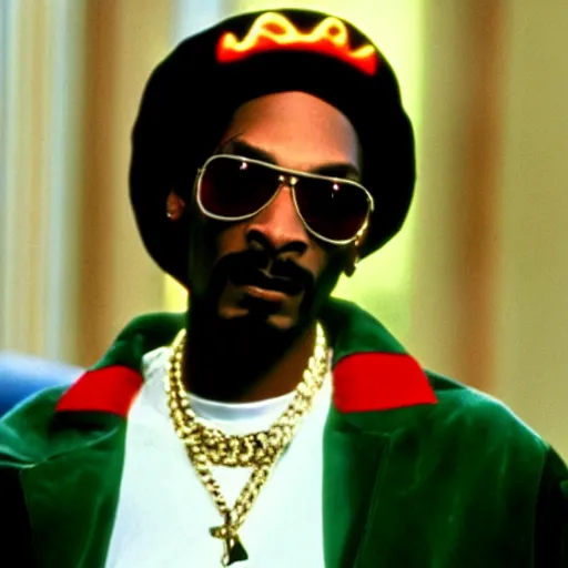 Image similar to a tv still of Snoop Dogg starring in The Fresh Prince of Bel-Air (1990)