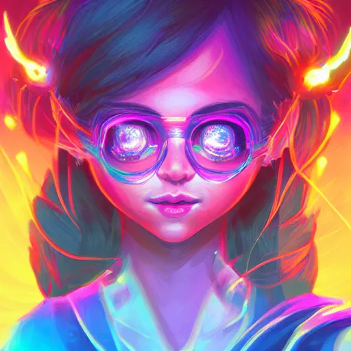 Image similar to skill magic deepdream radiating a glowing aura stuff loot legends stylized digital illustration video game icon artstation lois van baarle, ilya kuvshinov, rossdraws,