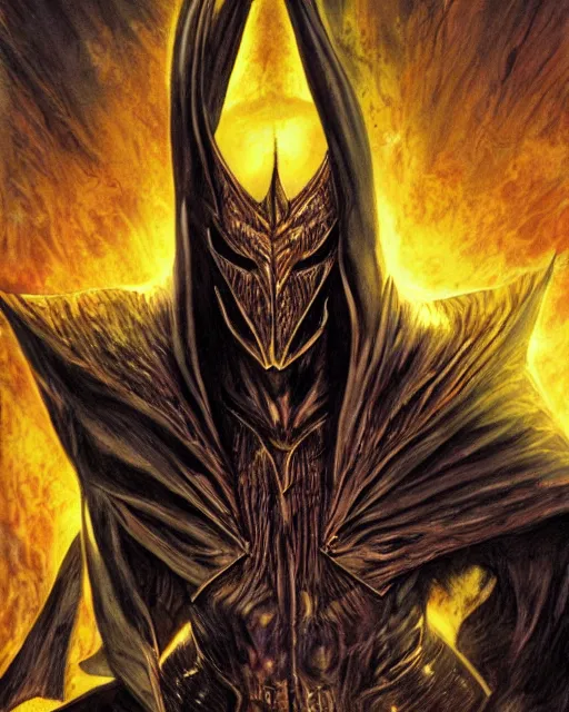 Image similar to sauron by glenn fabry