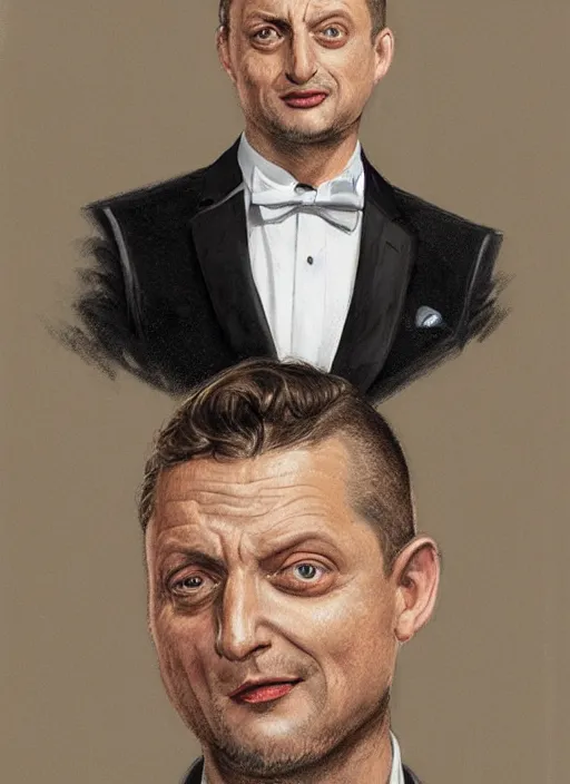 Image similar to portrait of Tim Robinson from I Think You Should Leave (2019), highly detailed, tuxedo, centered, solid color background, digital painting, artstation, concept art, smooth, sharp focus, illustration, donato giancola, Joseph Christian Leyendecker, Les Edwards, Ed Repka, WLOP, Artgerm