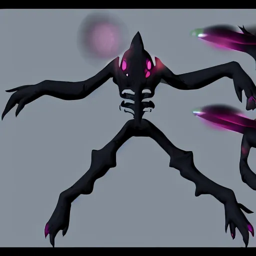 Image similar to demifiend from nocturne in team fortress 2 style