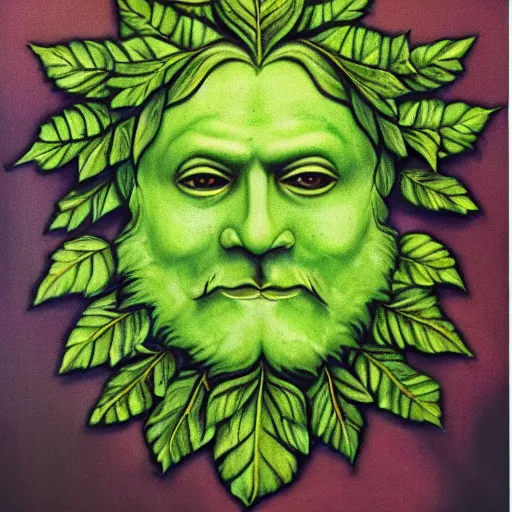 Image similar to the green man