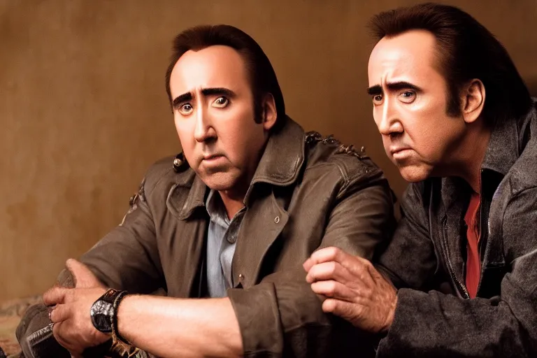 Image similar to Nicolas cage gruu high resolution still film