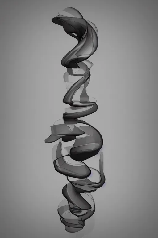 Image similar to a hyper realistic 3D model of surreal levitation, digital art, high concept, fractal, recursive, exponential, quantum