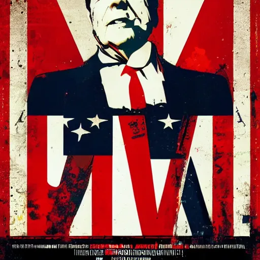 Image similar to nixon's the one poster