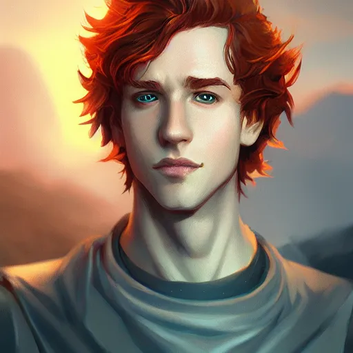 Image similar to portrait of kvothe, mattepainting concept blizzard pixar maya engine on stylized background splash comics global illumination lighting artstation, sharp focus, lois van baarle, ilya kuvshinov, rossdraws