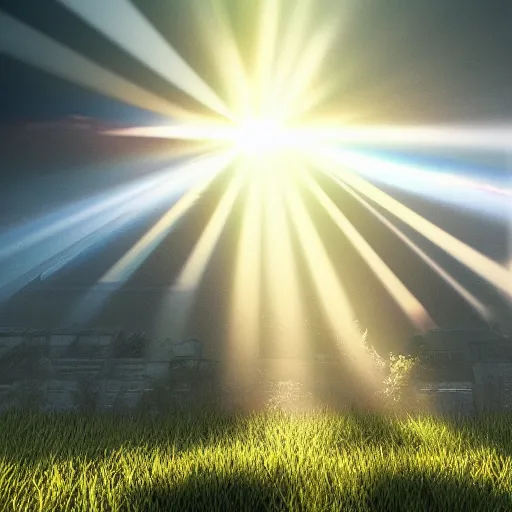 Prompt: nightcore music youtube thumbnail, soft lighting, crepuscular rays, realistic octane render, 8k, ultra detailed, concept art, hyperdetailed, artstation, cgsociety