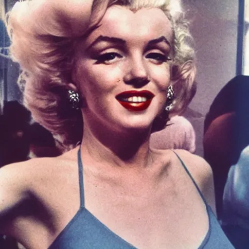Prompt: Marilyn Monroe selfie in Los Angeles