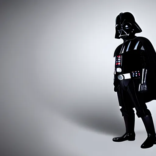 Image similar to Darth Vader posing from LinkedIn profile picture, professional headshot