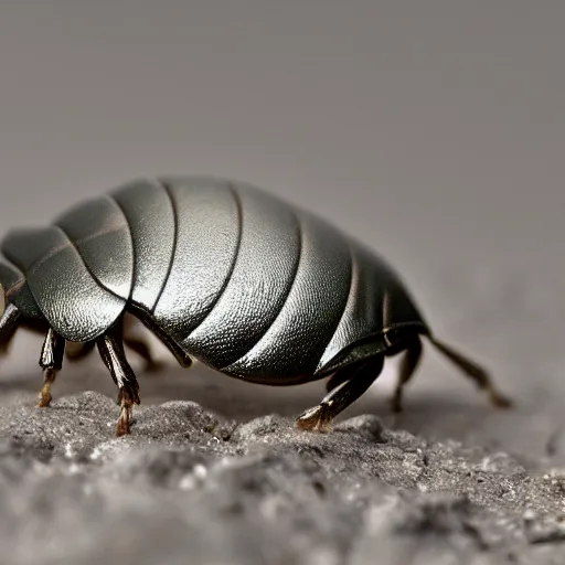 Image similar to cute! pillbug, 8 k, hd