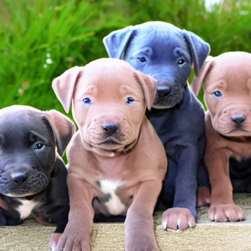Image similar to blue nose pitbull puppies