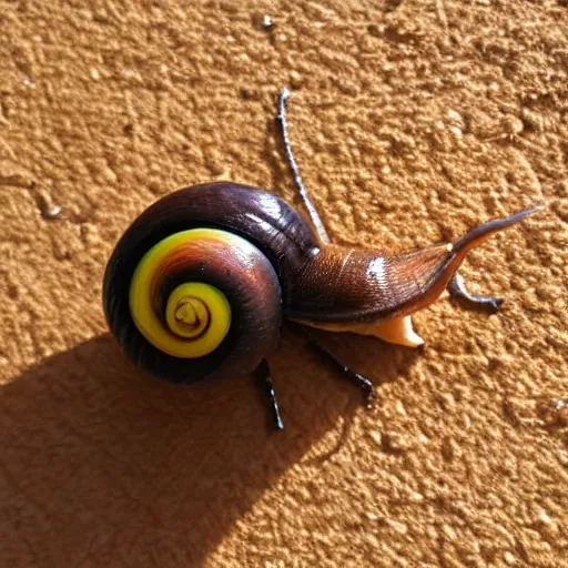 Image similar to a genius snail