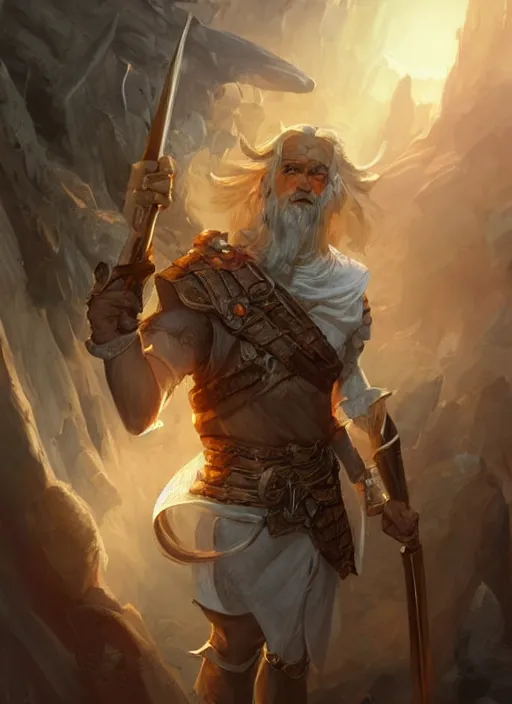 Image similar to commoner, white shirt, ultra detailed fantasy, dndbeyond, bright, colourful, realistic, dnd character portrait, full body, pathfinder, pinterest, art by ralph horsley, dnd, rpg, lotr game design fanart by concept art, behance hd, artstation, deviantart, hdr render in unreal engine 5