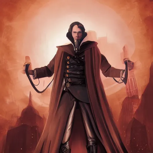 Image similar to steel inquisitor from mistborn